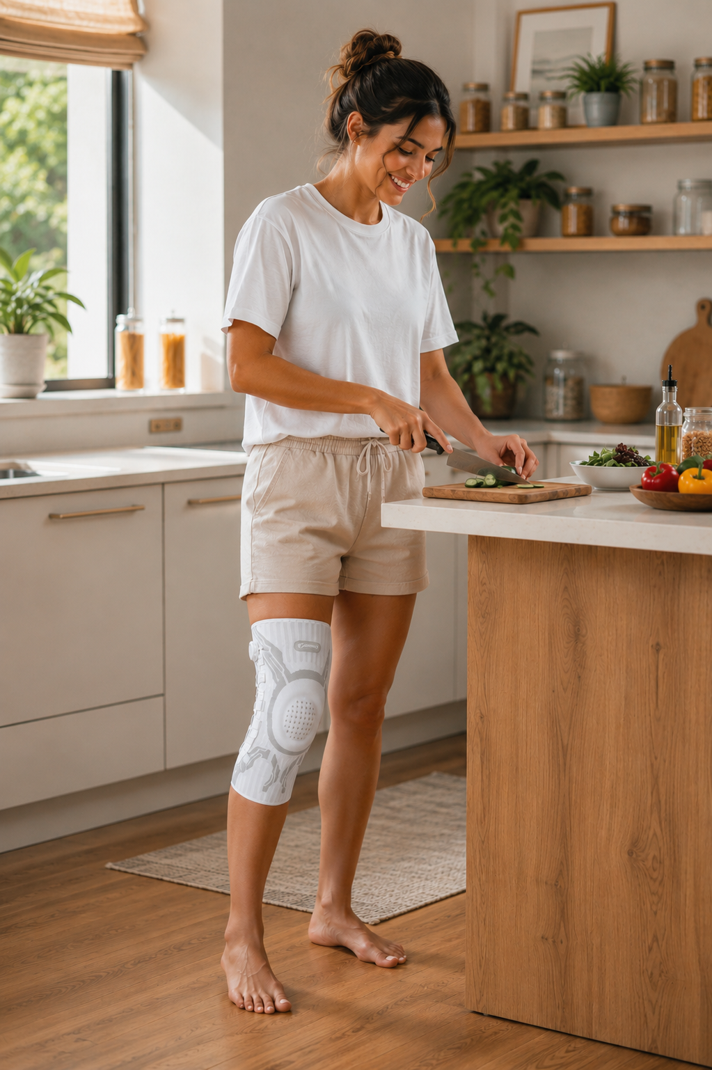 Genouillère Kuangmi® Nova+ — Maintien réglable pour retrouver confiance dans vos mouvements
