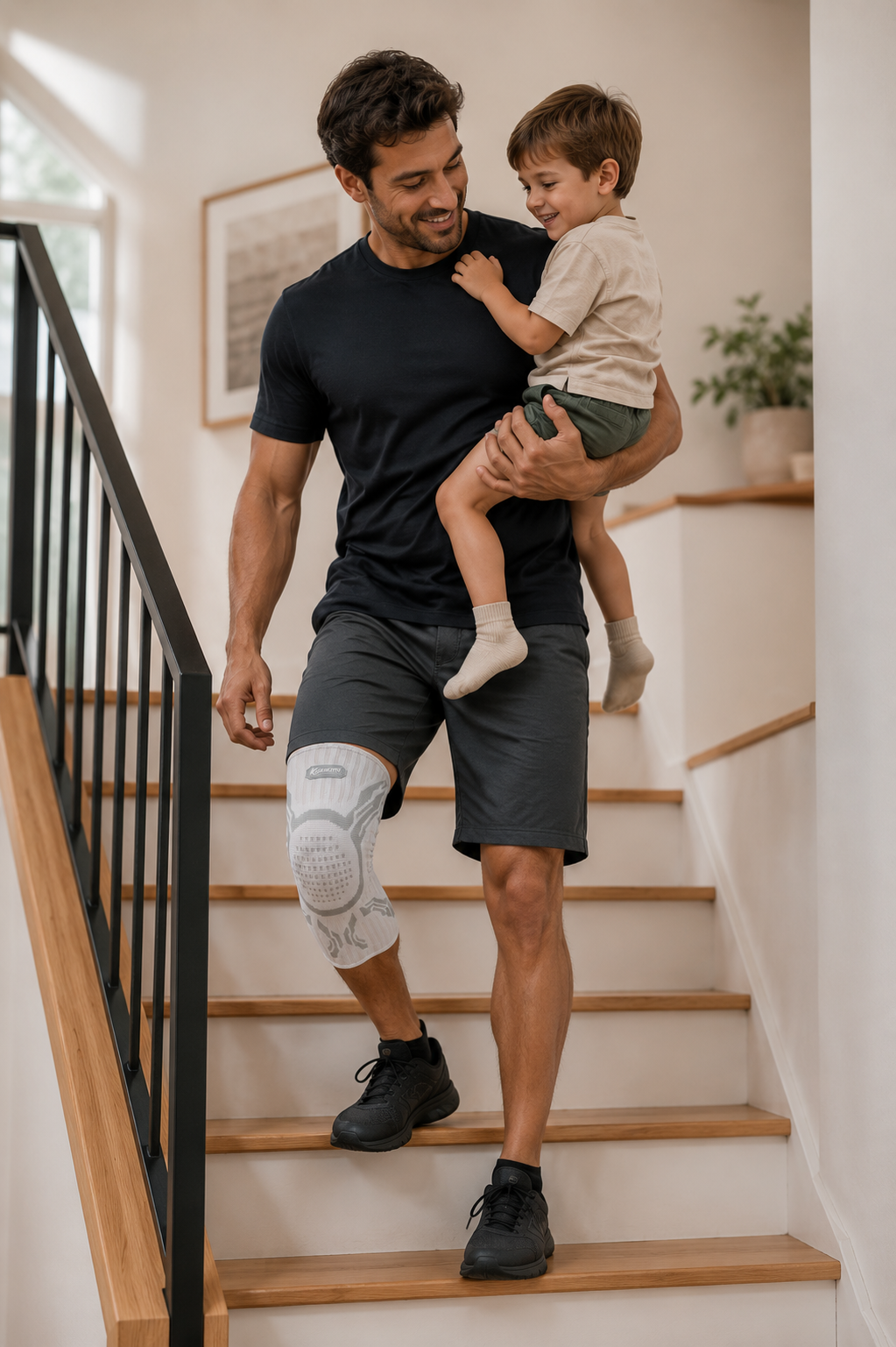 Genouillère Kuangmi® Nova+ — Maintien réglable pour retrouver confiance dans vos mouvements