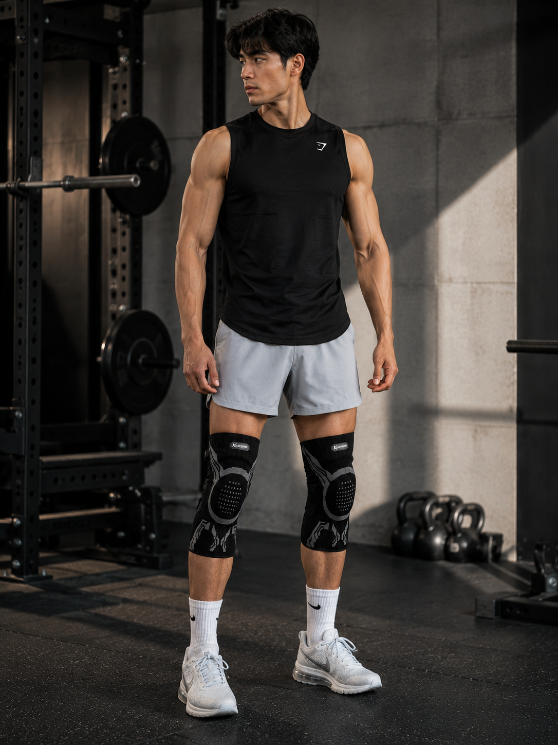 Genouillère Kuangmi® Nova+ — Maintien réglable pour retrouver confiance dans vos mouvements